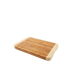   Bamboo Pro Chef Violet Two Tone Chop Block, Natural