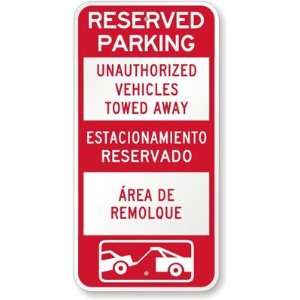  Towed Away. Estacionamiento Reservado Area De Remolque (with Car Tow 
