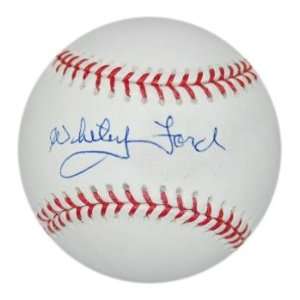  Whitey Ford Autographed Baseball