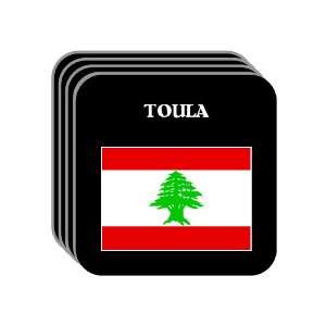  Lebanon   TOULA Set of 4 Mini Mousepad Coasters 
