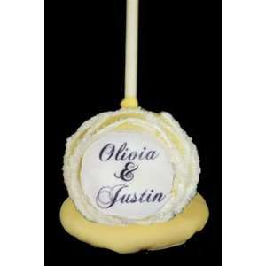  Personalized Cake Pop Favors