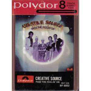  Creative Source Pass the Feeling on 8 Track Tape 