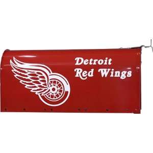    Xtechnologies Detroit Red Wings Red Mailbox