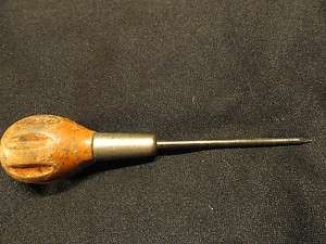 Vintage Millers Falls Scratch Awl, Leather Awl, Awl  