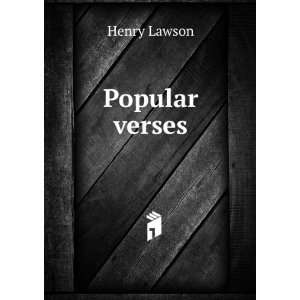  Popular verses Henry Lawson Books