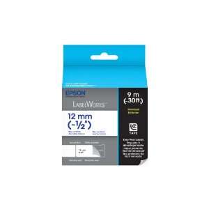  Epson LabelWorks Standard LC Tape Cartridge ~1/2 Inch Blue 