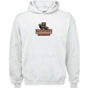  Kutztown Golden Bears White Youth Logo Hooded Sweatshirt 