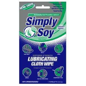   Green Simply Soy Lubricating Wipes   BET 0006, 12 Pack