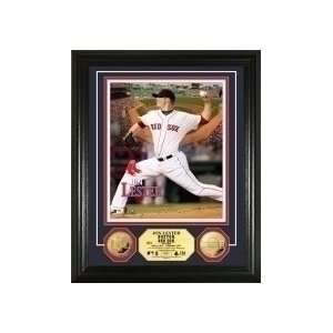 Boston Red Sox Jon Lester Gold Coin Photo Mint Sports 