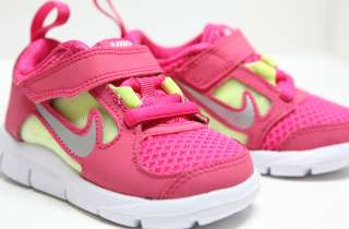 NIKE Free Run 3 TD Toddler Girls Shoes SZ 4   10 #512467 600 Pinks 