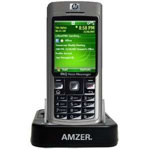  Amzer Desktop Cradle for HP iPAQ 510 with Extra Battery 