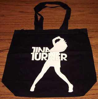 TINA TURNER TOTE BAG Handbag Purse Black Licensed NEW  