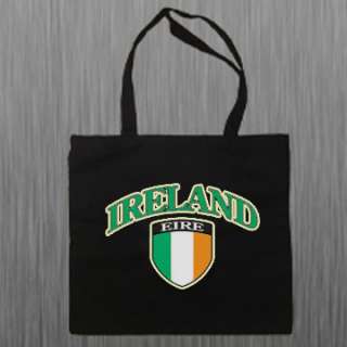 Ireland Irish Flag Book Bag Shoulder Canvas Tote Bag  