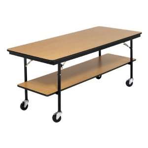   Folding Buffet Table w/ Laminate Top (30 W x 96 L) 
