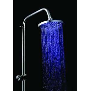   Function Rainshower with Hydroelectric Powered Color Changing LED Lig