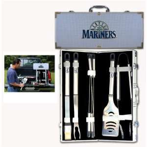  Seattle Mariners MLB Barbeque Utensil Set w/Case (8 Pc 