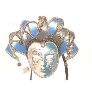  Light Blue Jolly New Lillo Venetian Mask XX