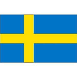  Sweden 12 x 18 Poly Flag Patio, Lawn & Garden