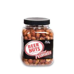 BEER NUTS Original Peanuts (Snack), 9 Ounce Jars (Pack of 6)  