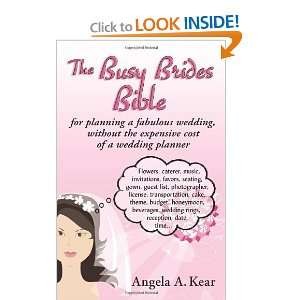   Expensive Cost of a Wedding Planner [Paperback] Angela A. Kear Books