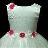 HP476 Baby Pinks Christening Bridesmaid Flowers Girls Pageant Dress 
