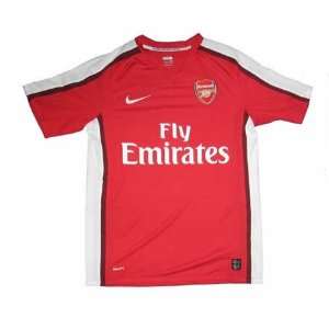  Nike Arsenal Home Jersey 08/09 (Red/White) (M) Sports 