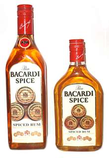 DISCONTINUED Bacardi SPICE Rum 2 bottle Set RARE  