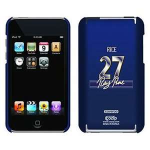  Ray Rice Signed Jersey on iPod Touch 2G 3G CoZip Case 