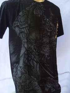 Emperor Eternity Chinese Guan Yu Tattoo T shirt Black L #Fa  