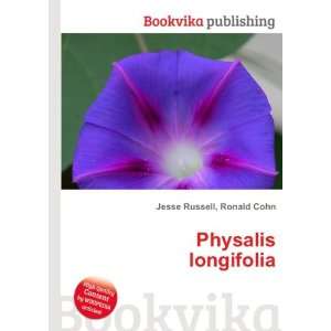  Physalis longifolia Ronald Cohn Jesse Russell Books