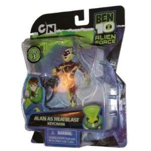  Ben 10 Alien Force Heat Blast Keychain Toys & Games