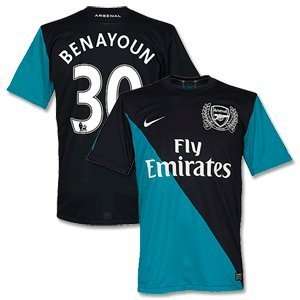  11 12 Arsenal Away Jersey + Benayoun 30