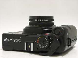 Mamiya 6 six 6x6 Medium Format Rangefinder Film Camera w/ G 75mm f/3.5 