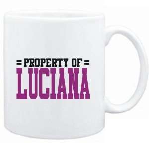  Mug White  Property of Luciana  Female Names