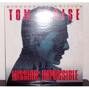  TOM CRUISE MISSION IMPOSSIBLE WIDESCREEN LASER DISC MOVIE 