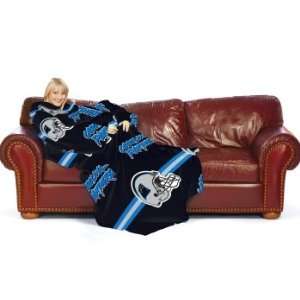  Carolina Panthers Comfy Throw Blanket With Sleeves