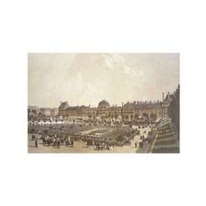   Tuileries Finest LAMINATED Print P.h. Benoist 19x12