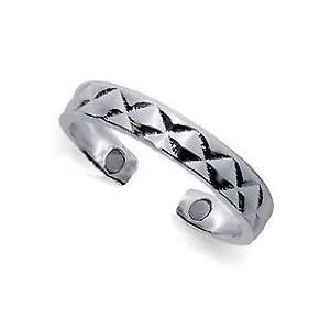    Gorgeous and Shiny 4mm wide Zig Zag Magnetic Toering Jewelry
