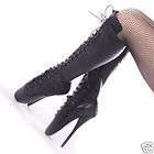 Ballet knee high boots,7 inch heel,14,crossdr​esser, new