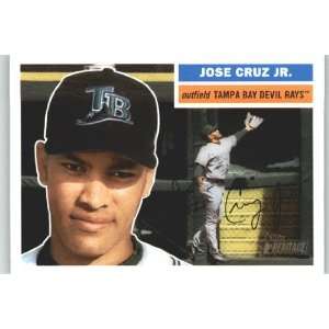  2005 Topps Heritage #345 Jose Cruz Jr   Tampa Bay Devil 