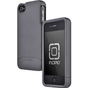   Gray EDGE PRO Hard Shell Slider Case for iPhone 4/4S Electronics