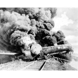  Train Wreck In Kansas   1928