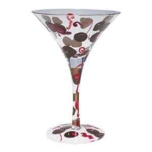  Chocolate Covered Cherries Martini Glass by Lolita 