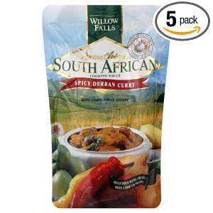 Something South African Cooking Sauce, Curry, 17.5 Ounce (Pack of 5 