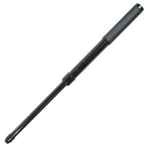     21 in. Expandable Police Baton, Rubber Grip