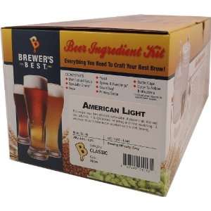Brewers Best American Light Home Brewing Ingredient Kit  