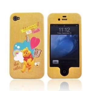  For Mobo Disney iPhone 4 Rubberized Case   Winnie 