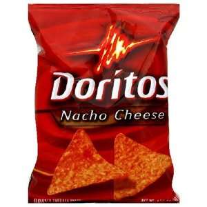 Doritos Nacho Cheese Flavored Tortilla Chips, 2.125 Oz Bags (Pack of 