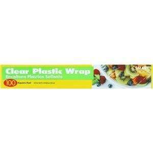  Clear Plastic Wrap, 100FT PLASTIC FOOD WRAP Patio, Lawn 