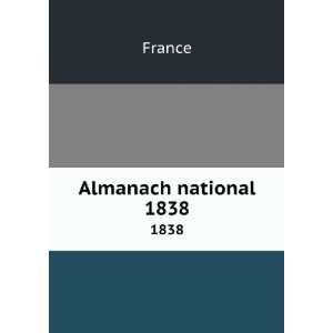  Almanach national. 1838 France Books